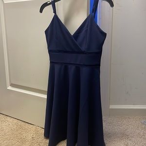 NAVY BLUE DRESS SUPER CUTE